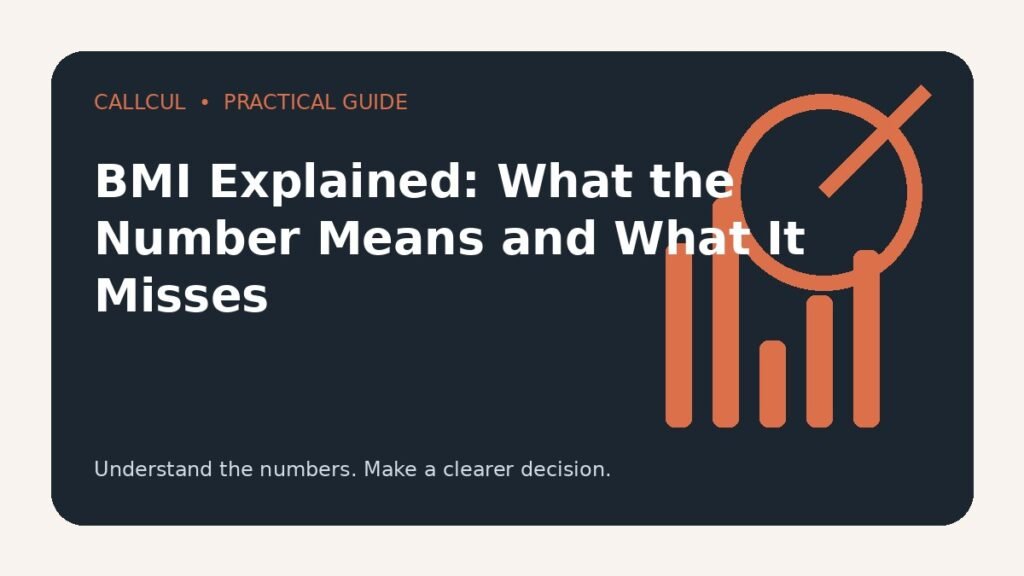 BMI Explained: What the Number Means and What It Misses — Callcul guide