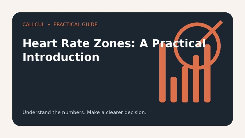 Heart Rate Zones: A Practical Introduction — Callcul guide