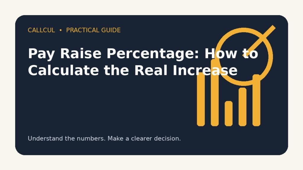 Pay Raise Percentage: How to Calculate the Real Increase — Callcul guide